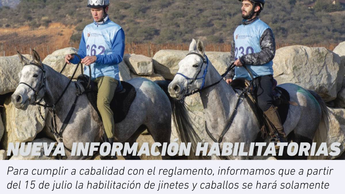 NUEVA INFORMACIÓN HABILITATORIAS