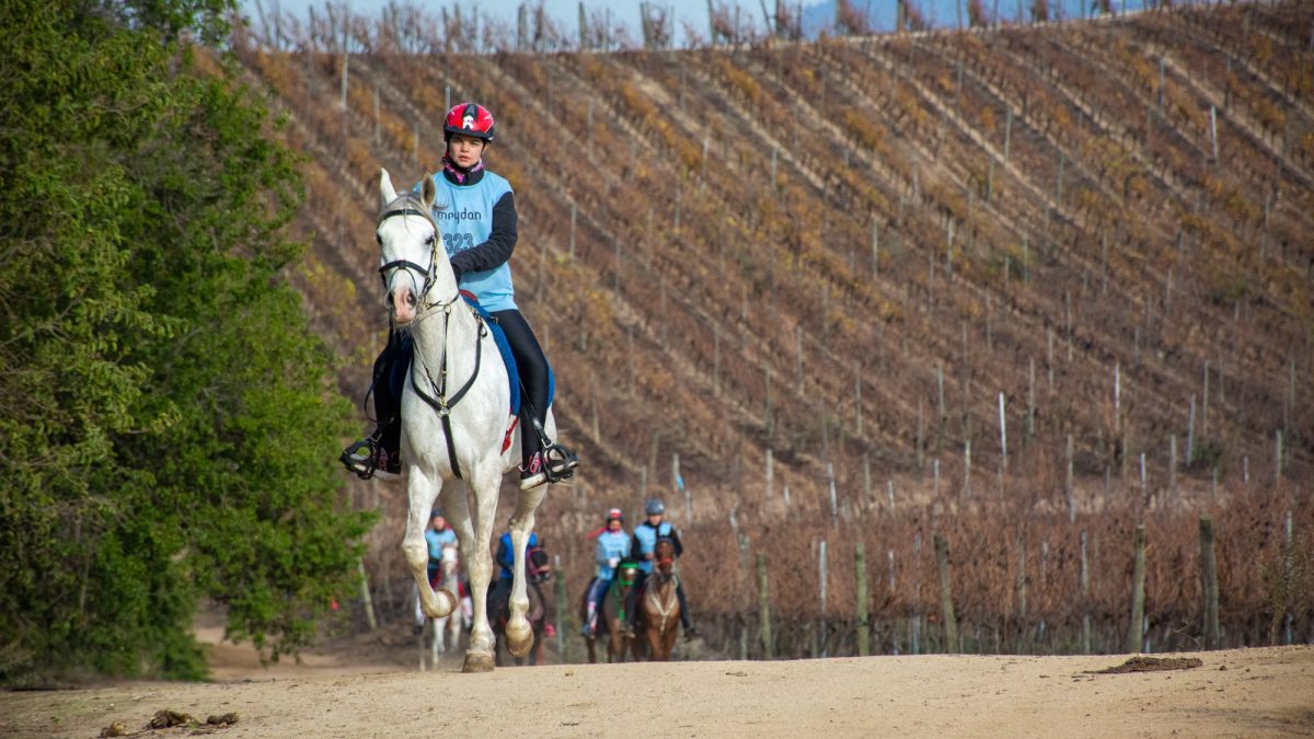 Trinidad Marinkovic en Hadi remataron primeras en los 80Kms Young Riders