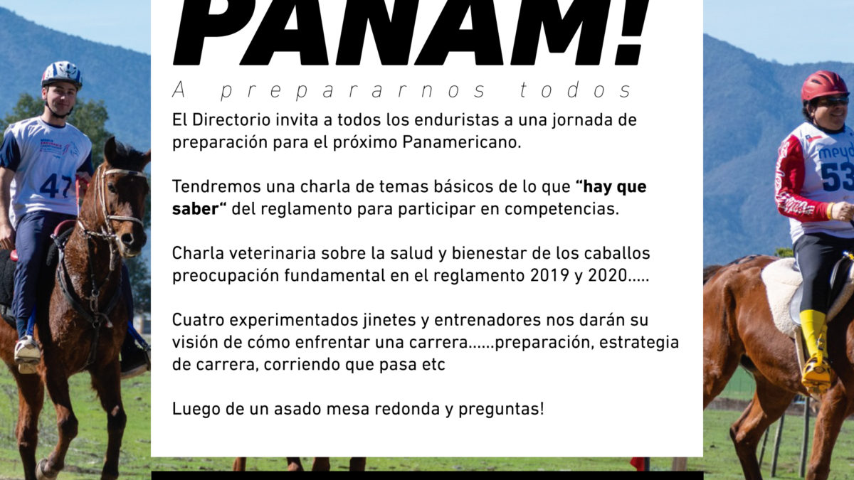 Se viene el PANAM!! A prepararnos todos…