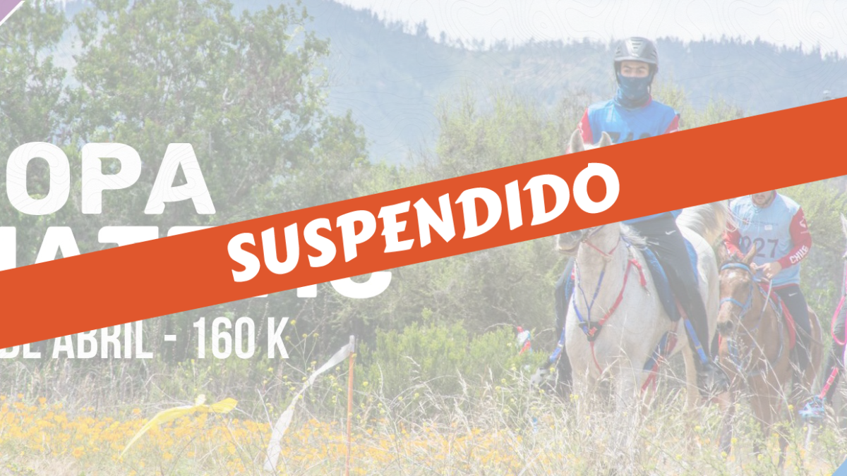 Carrera suspendida