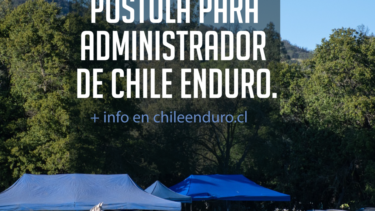 Postula para Administrador de Chileenduro